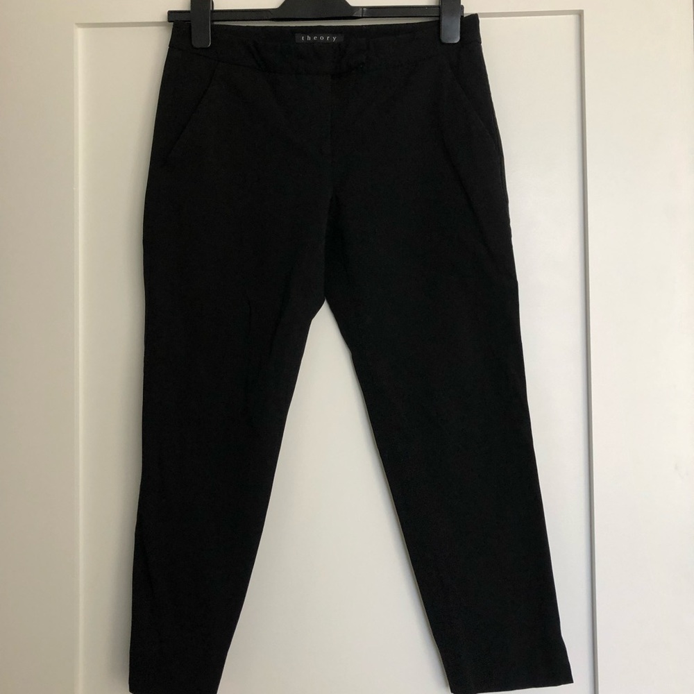 Hipster ankle cropped dress pants